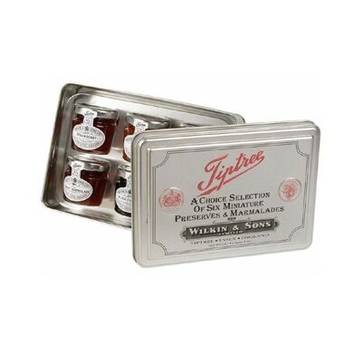 Boîte Métallique Argent 6x42gr. tiptree