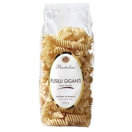 Fusilli giganti 500gr. Bartolini.