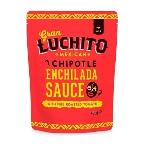 Enchilada Roja Chipotle 400gr. Luchito
