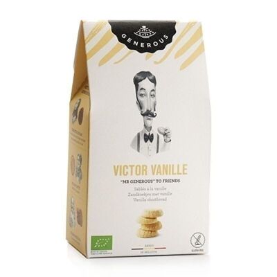 ECO Butter- und Vanillekekse (Victor Vanilla) 120gr. Großzügig