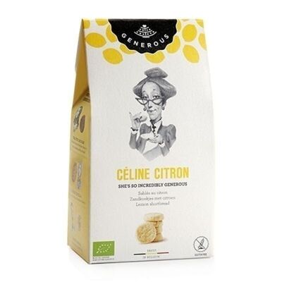 ECO Cookies with Butter and Lemon (Céline Limón) 120gr. Generous