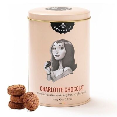 Charlotte Chocolate ECO Can 120gr. Generous