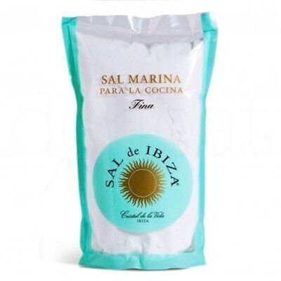 Sal de Ibiza para cocina fina 1kg. Sal de Ibiza