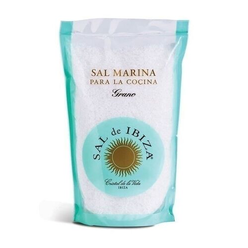 Sal de Ibiza para cocina grano 1kg. Sal de Ibiza