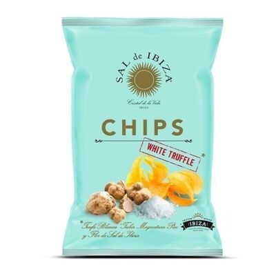 Chips di Patate al Tartufo Bianco e Fiore di Sale di Ibiza 125gr. Esci da Ibiza