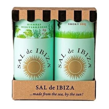 Pack Granite Herbes & Smoky BBQ 125gr. Sortir d'Ibiza