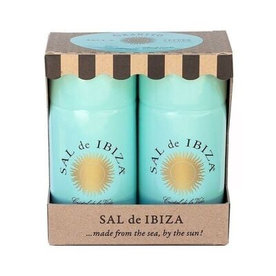 Salz & Pfeffer Keramikgranit Packung 150gr. Raus aus Ibiza
