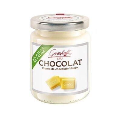 Crema de chocolate blanco 250gr. Grashoff