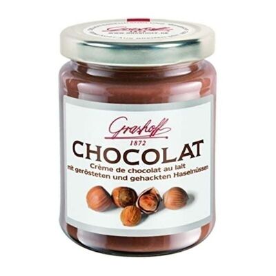 Crema di cioccolato al latte e nocciole 250gr. Grashoff