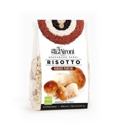 Risotto ai Funghi Porcini 250gr. gli Aironi