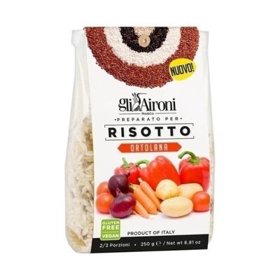 Risotto with Vegetables 250gr. gliAironi