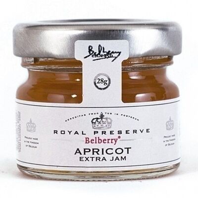 Apricot jam 28gr. belberry