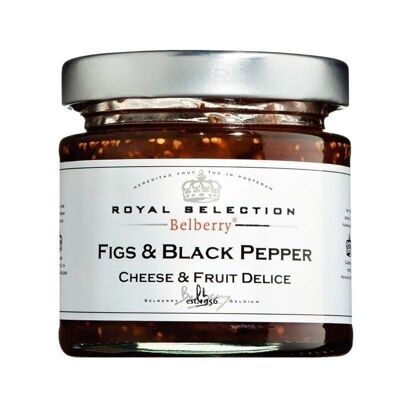 Delight cheese figs and black pepper 130gr. belberry