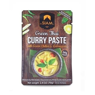 Green Curry Paste 70gr. From SIAM