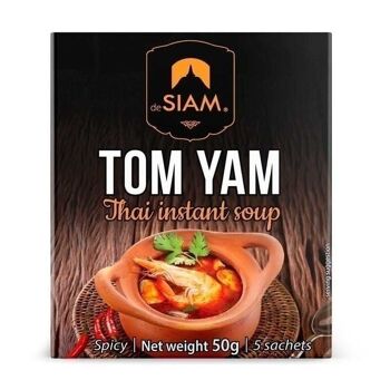 Soupe Tom Yam Instantanée 50gr. du SIAM