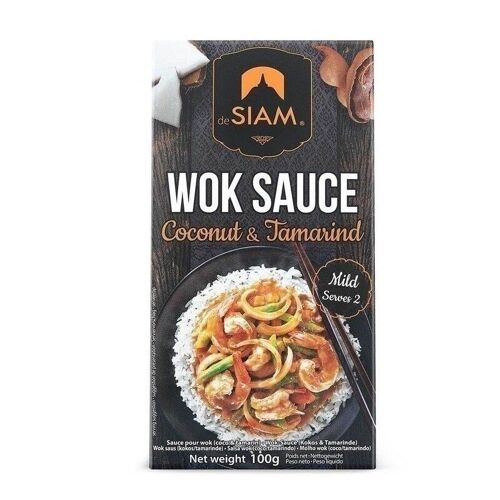 Salsa Wok Coco y Tamarindo 100gr. deSIAM