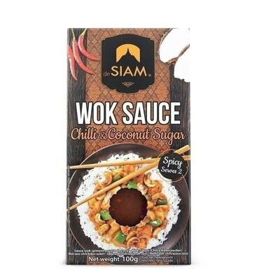 Wok Chili Sauce and Coconut Sugar 100gr. from SIAM