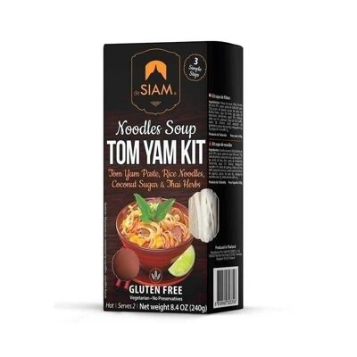 Tom Yam Noodles Soup Kit 240gr. From SIAM