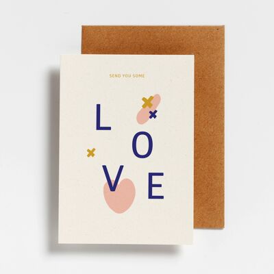 Postcard - send you some love