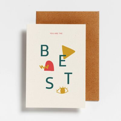 Postcard - you are the best