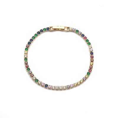 Brazalete de Zirconia Cúbica Multi