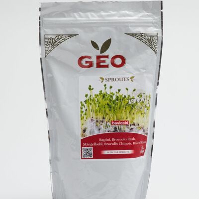 Organic rapini broccoli seeds 500g