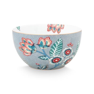 PIP - Flower Festival Bowl Light Blue 12cm