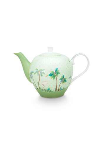 PIP - Théière Jolie pois or vert 1,6L