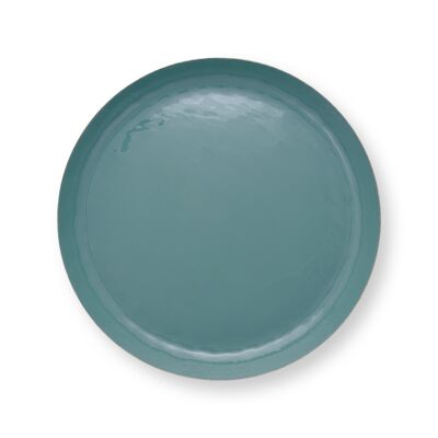 PIP - Round enamel tray Dark blue - 50cm