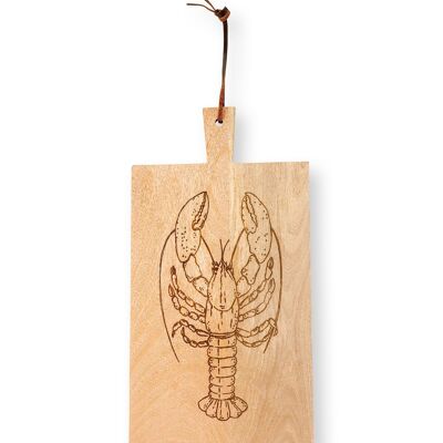 PIP - Lobster Mango Wood Cutting Board 32x60cm