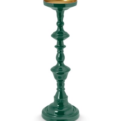 PIP - Metal candle holder L - Dark green - 46cm
