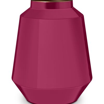 PIP - Pink metal vase 29cm