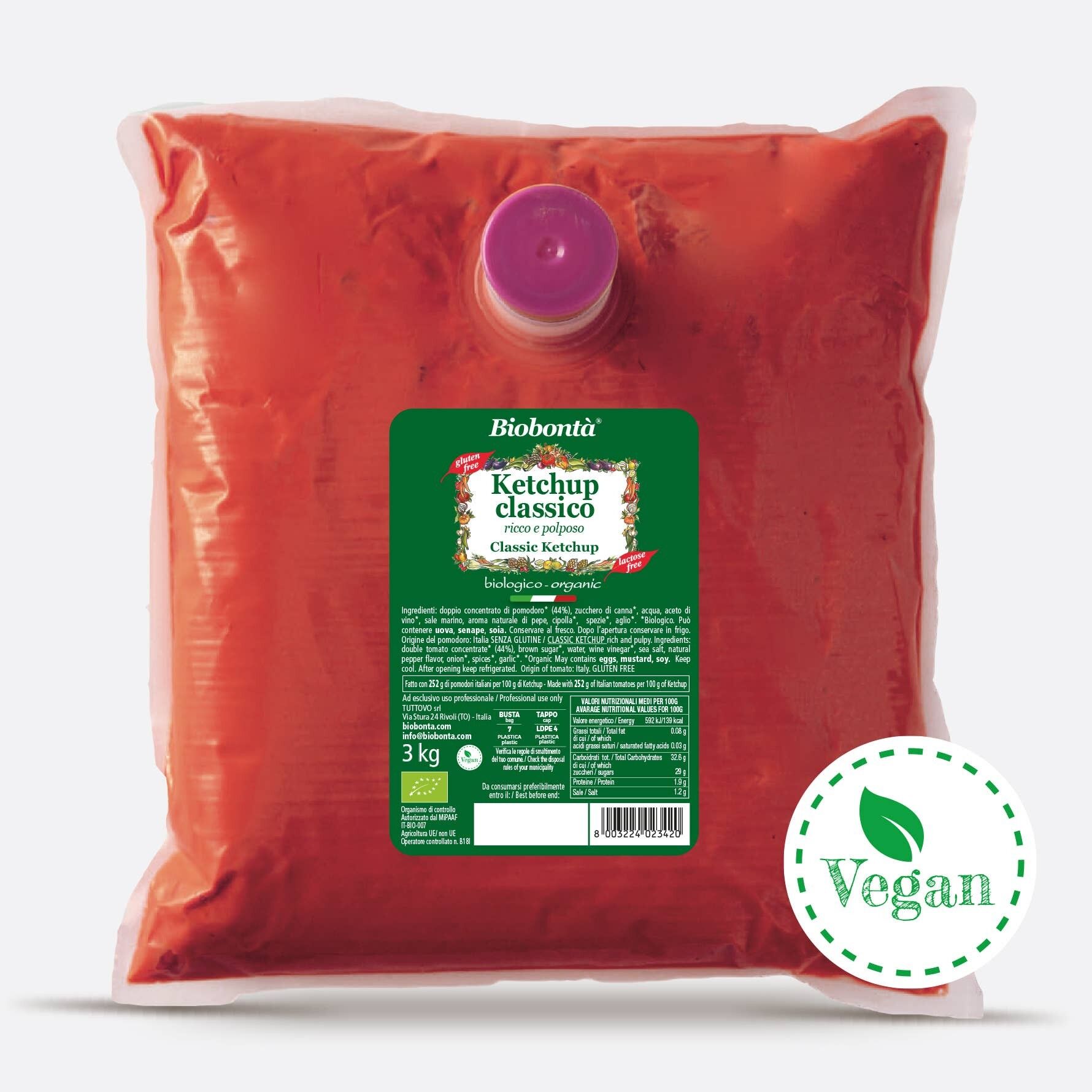 Classic Ketchup Bag 3kg