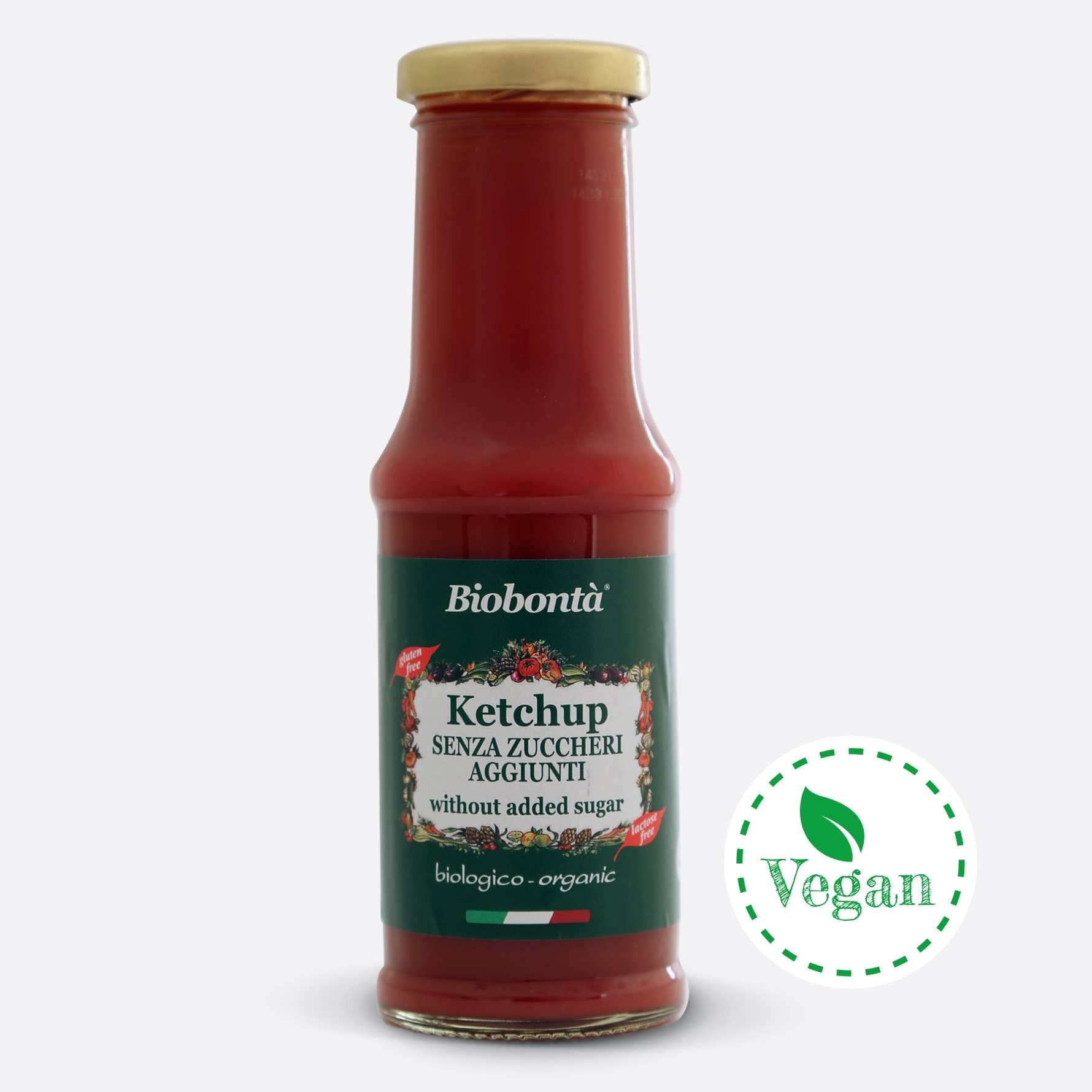 Organic Ketchup Without Added Sugar 230 g