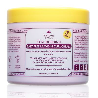 Curl Defining Leave in Curl Cream