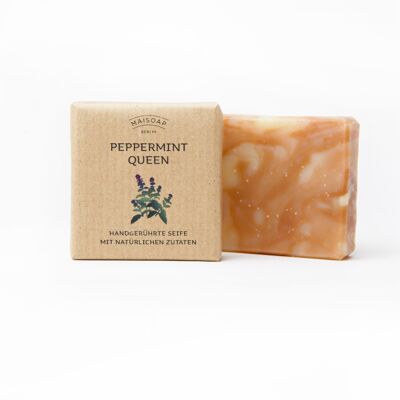 Peppermint Queen Soap, vegan, 90g