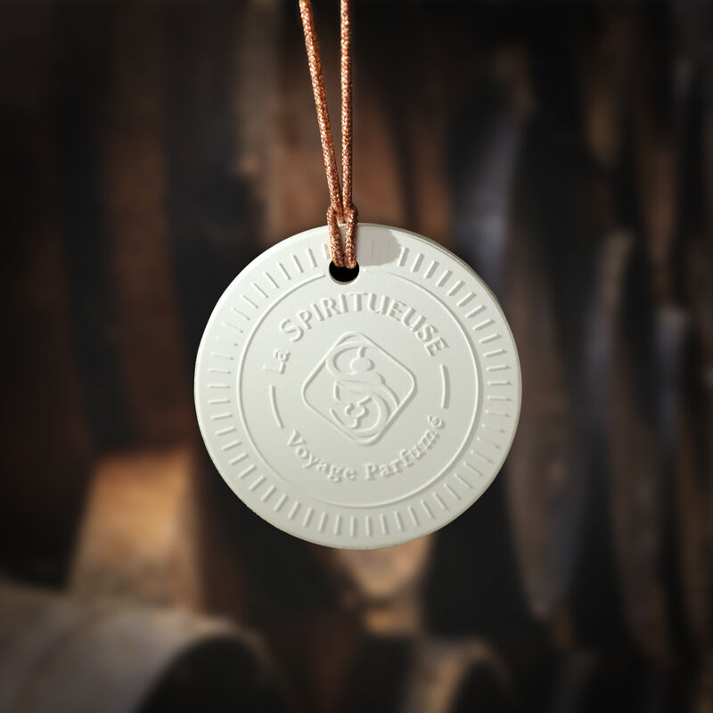 Le Chai | Fragrance Medallion — Limoges Porcelain