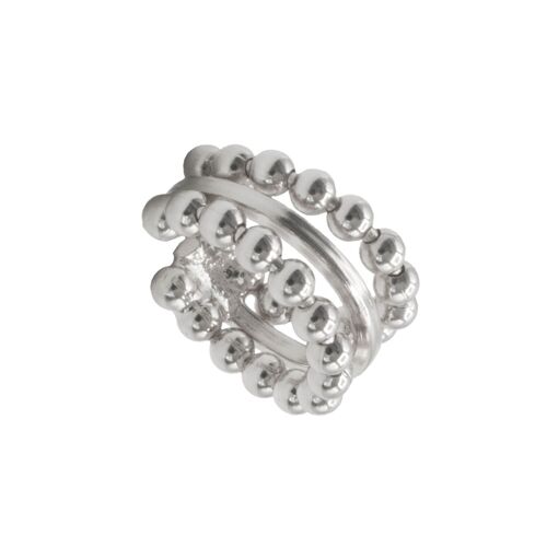 Earcuff Hedda 925 Silber rhodiniert