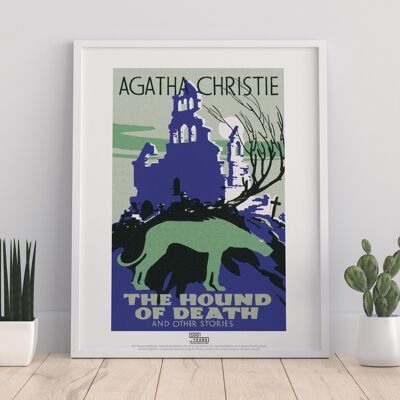 Agatha Christie – The Hound Of Death – Premium-Kunstdruck im Format 11 x 14 Zoll