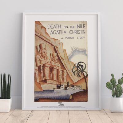 Agatha Christie – Tod auf dem Nil – Premium-Kunstdruck, 27,9 x 35,6 cm