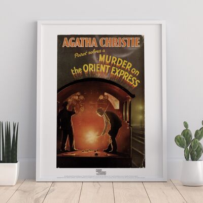 Agatha Christie – Mord im Orient Express – Premium-Kunstdruck, 27,9 x 35,6 cm