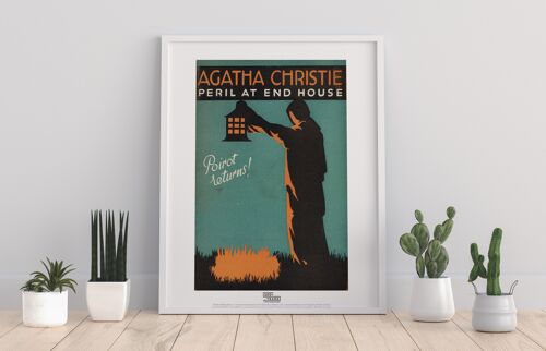 Agatha Christie - Peril At End House - 11X14” Premium Art Print