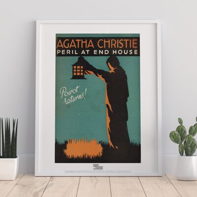 Agatha Christie – Gefahr am Ende Haus – 11 x 14 Zoll Premium-Kunstdruck