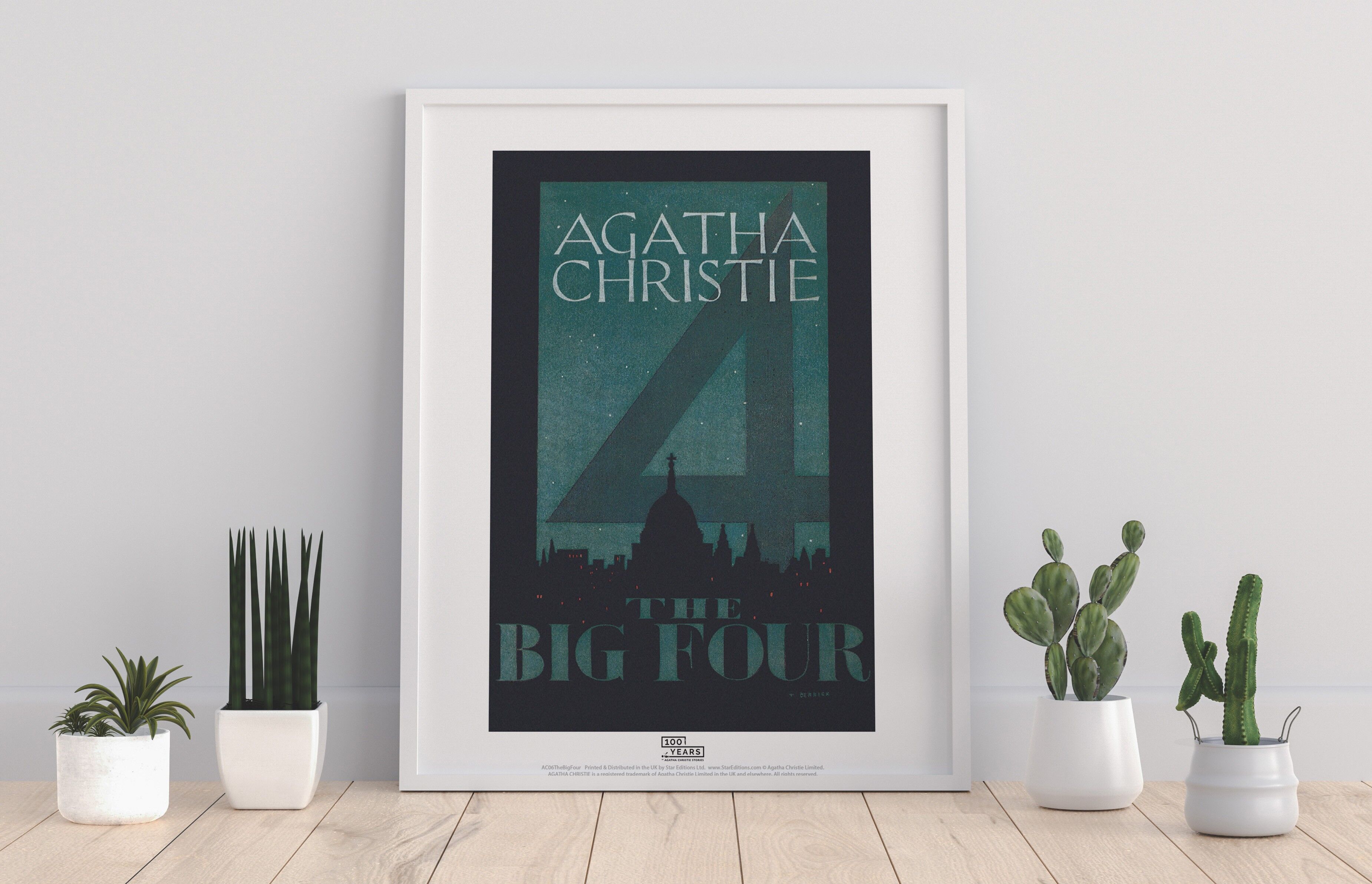 Agatha Christie – The Big Four – Premium-Kunstdruck im Format 11 x 14 Zoll