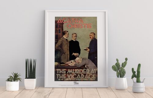 Agatha Christie - The Murder At The Vicarage - 11X14” Premium Art Print