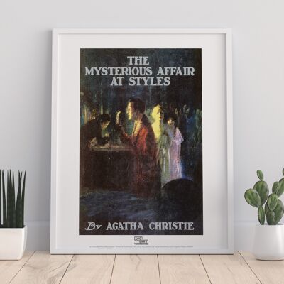 Agatha Christie - The Mysterious Affair At Styles - Stampa artistica premium 11 x 14".