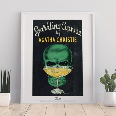 Agatha Christie – funkelndes Cyanid – 11 x 14 Zoll Premium-Kunstdruck