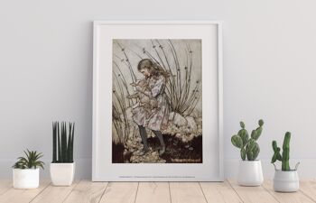 Alice au pays des merveilles - Portant cochon - 11X14" Premium Art Print 1