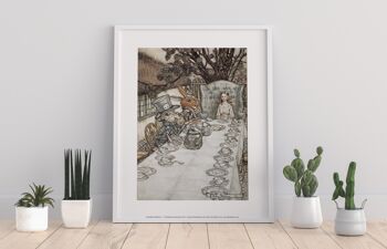 Alice au pays des merveilles - Tea Party du Chapelier Fou - 11X14" Premium Art Print 1