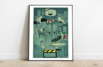 SOS Fantômes - 11X14" Premium Art Print 2